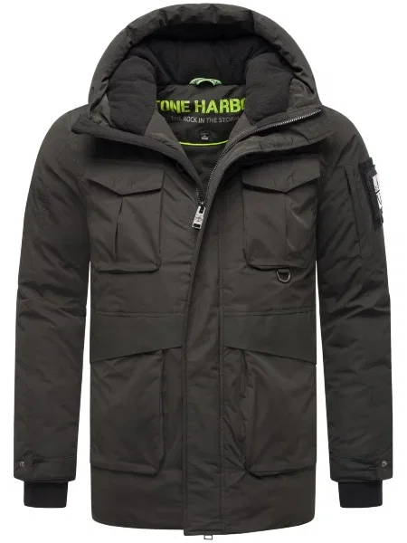 STONE HARBOUR Geacă de iarnă Edriik XX' negru