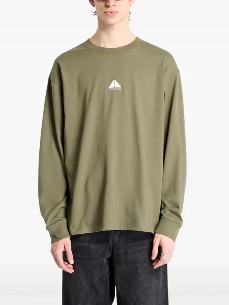 Tricou Nike scurt din dantelă alb