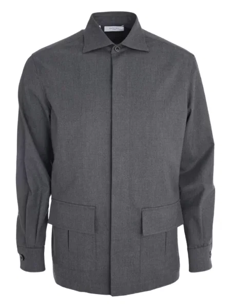 Дълго риза Boglioli сиво