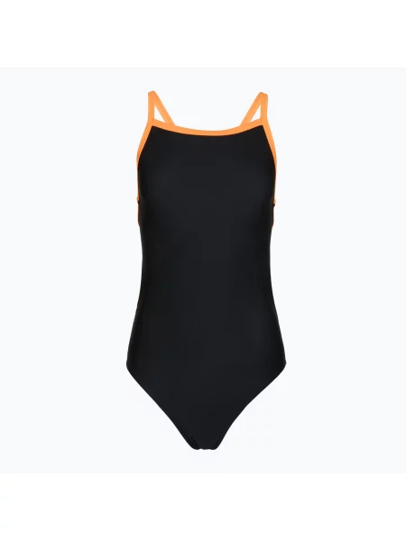 Costum de baie întreg pentru femei Clap Jednowarstwowy black/orange negru