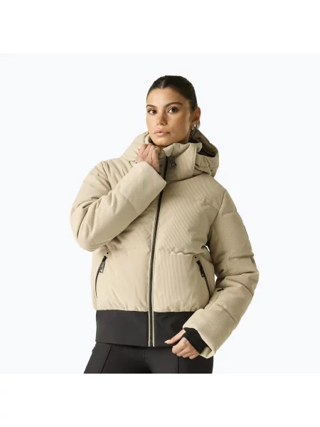 Geacă de schi pentru femei Glitz II Jacket white pepper cord alb