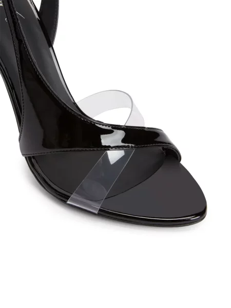 Sandale Giuseppe Zanotti slingback negru