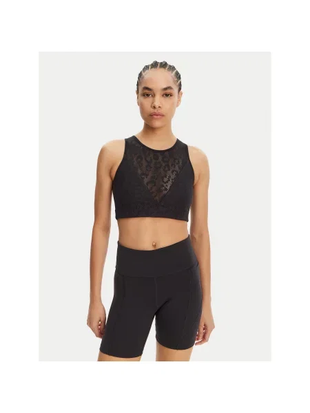 Reebok Σουτιέν Bralette Mesh Bralette μαύρο