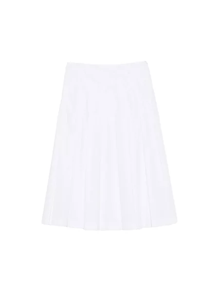 Spódnica plisowana Vivetta biała