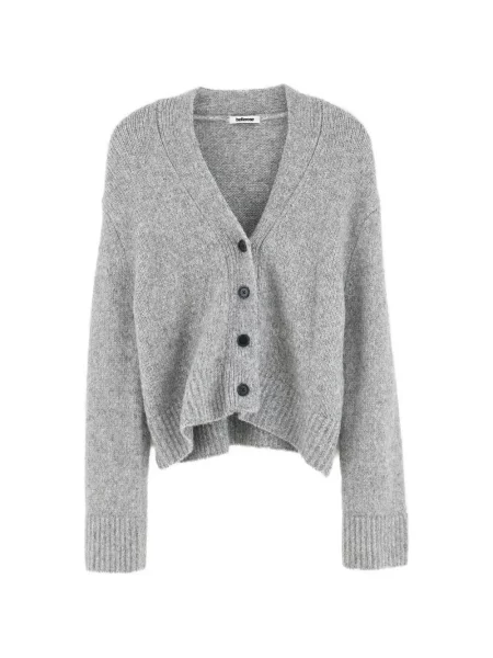Cardigan Bellerose cu decolteu în V gri