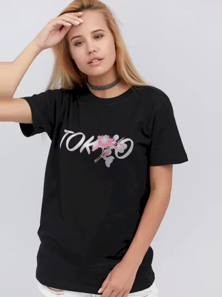 Футболка Yappi черная