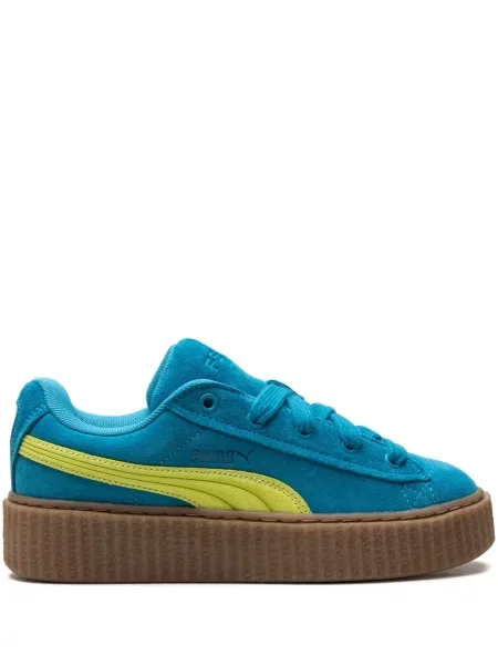 Sneakerși Puma Suede din piele de căprioară albastru