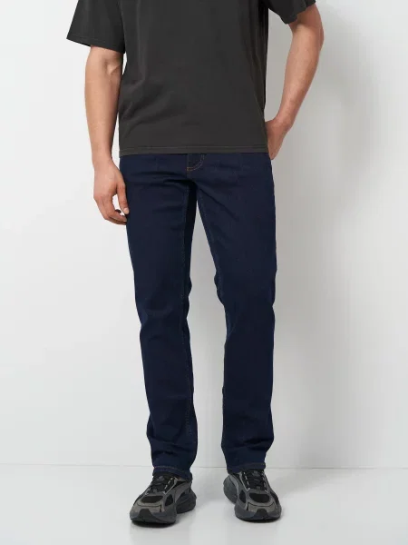 Прямі джинси Mustang Jeans Washington Straight темно-синій сині
