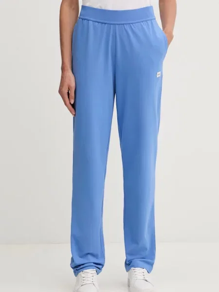 HUGO donji dio trenirke za žene s modalom SIGNATURE_PANT plava