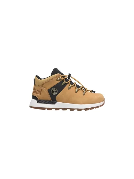 TIMBERLAND Čizme na vezanje Sprint Trekker višnja / crna smeđa