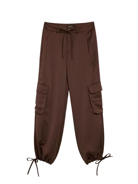 Desigual Pantaloni cu maro
