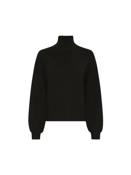 Sweter z golfem Moss Copenhagen czarny