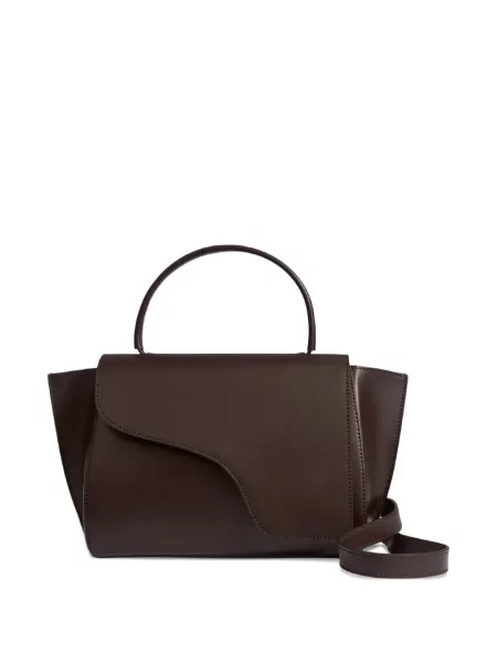 Torebka skórzana Atp Atelier skórzana brązowa