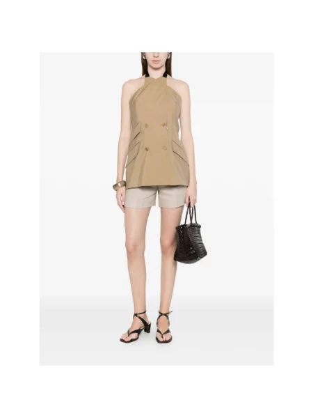 Top Max Mara brązowy