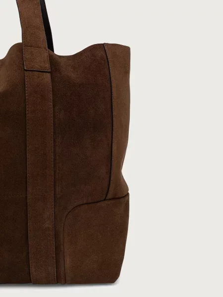 Кожаная сумка Allsaints