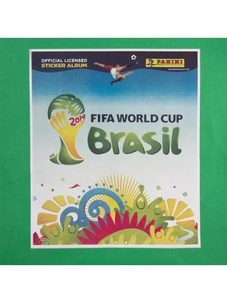 Koszulka dla dorosłych Panini FIFA Mistrzostwa Świata Brazylia zielona