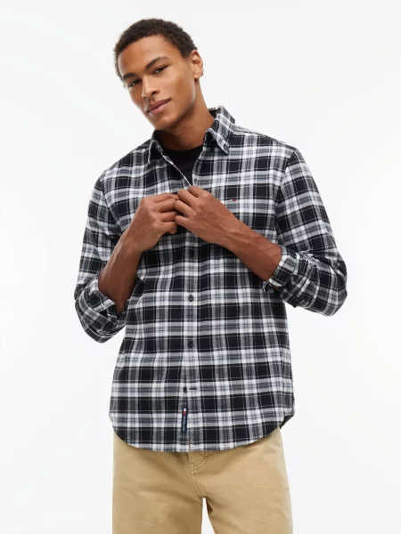 Tommy Jeans Cămașă negru