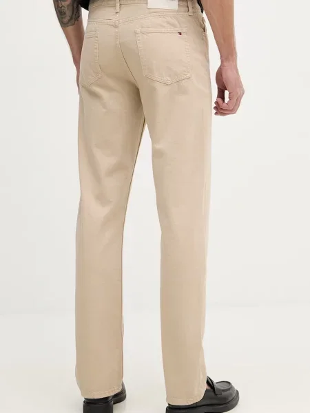 Tommy Hilfiger jeansy regular beżowe