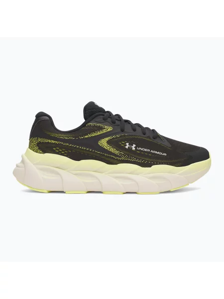 Încălțăminte de alergare pentru bărbați Under Armour Halo Runner 2 Ultimate Black/Sonic Yellow/Metallic Silver negru