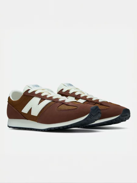 Жіночі Кросівки повсякденні New Balance мікрофібра/сітка коричневий