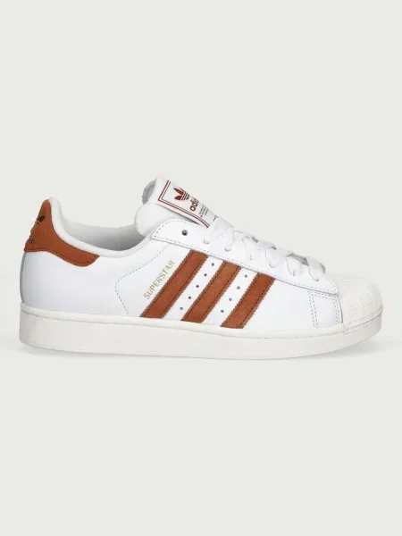 Adidas Originals Superstar II маратонки мъжки от кожа бяло