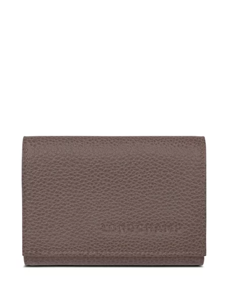 Portofel Longchamp din piele maro