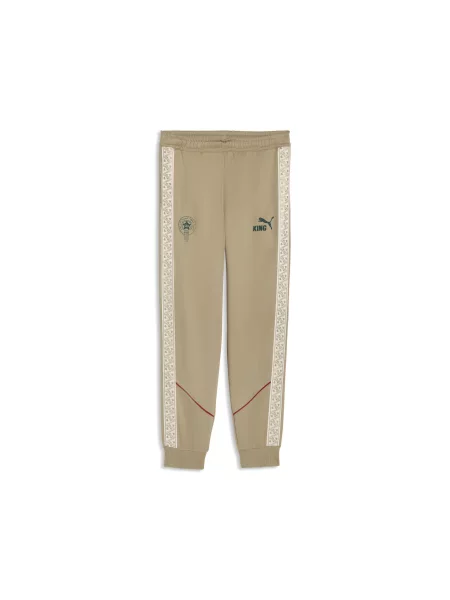 PUMA spodnie Morocco KING Slim Anthem. Akcesoria S beżowy