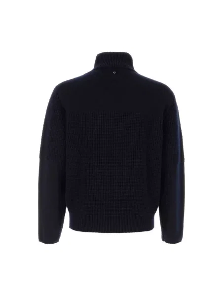 Sweter z golfem Ferragamo z kaszmiru niebieski