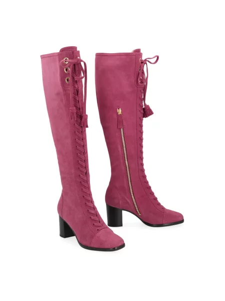 Botki Alberta Ferretti fioletowe