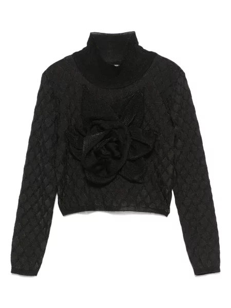 Sweter dziecięcy Balmain czarny
