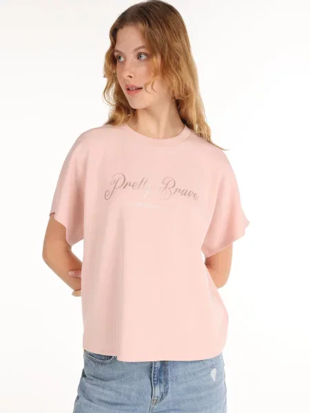 Футболки і поло Colin’s комбінований верх рожевий