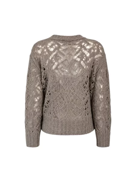 Sweter Max Mara Studio wełniany szary