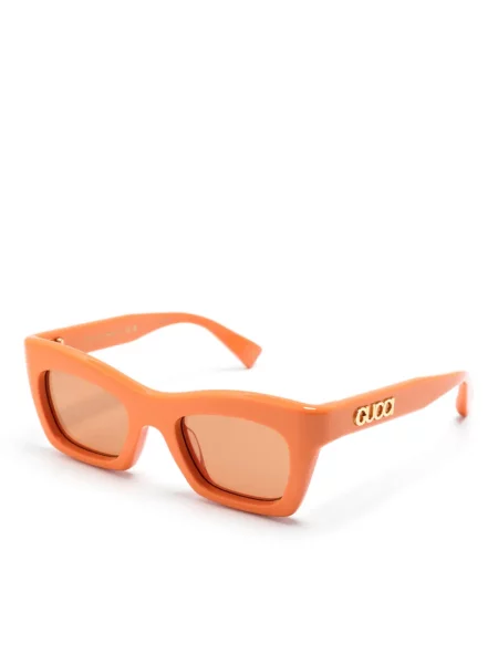 Saulės akiniai Gucci Eyewear oranžinė