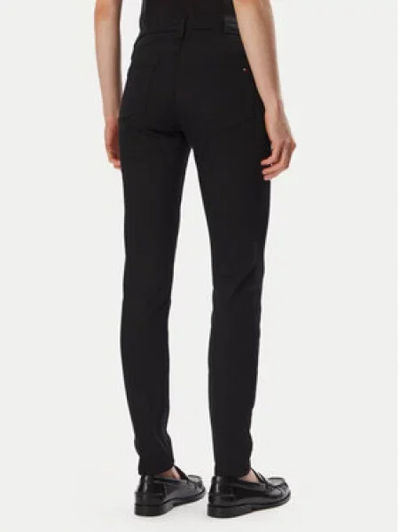 Tommy Hilfiger Jeans hlače Como Skinny Fit črna