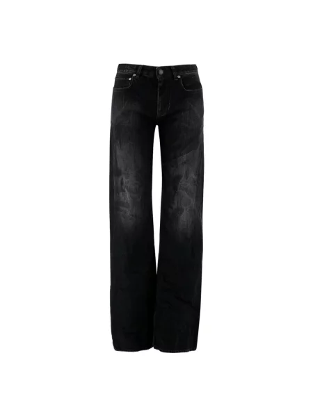 Szerokie jeansy Balenciaga czarne