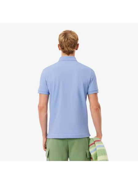 Lacoste Koszulka Polo Paris Stretch Piqué O Regularnym Kroju fioletowy