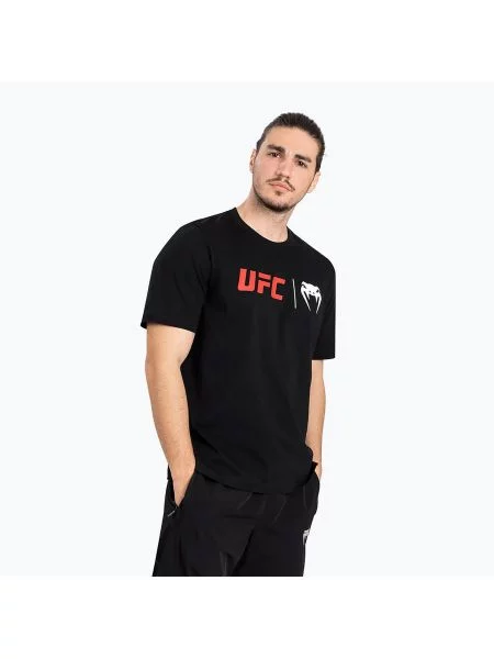 Koszulka Venum UFC Classic czarny czerwony L biały