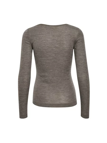 Top Inwear wełniany brązowy