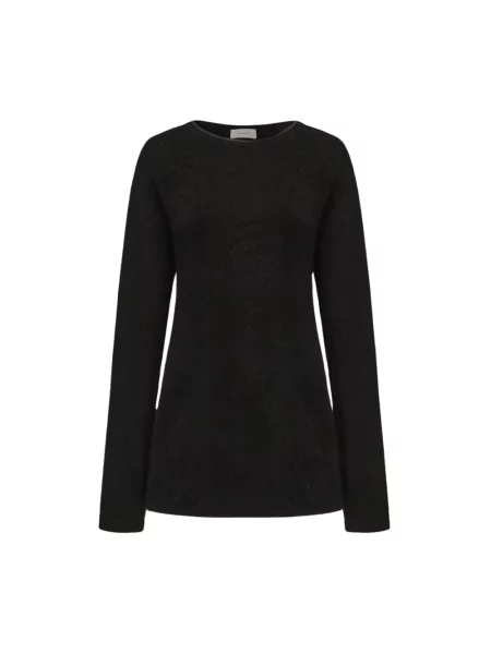 Dzianinowy sweter Ruohan czarny