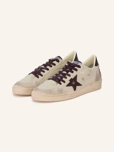 Golden Goose Sneakersy Ball Star beige beżowe