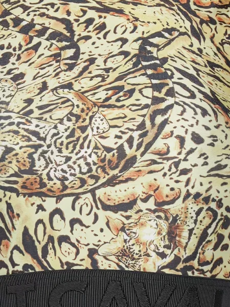 Tricou Just Cavalli cu imagine galben