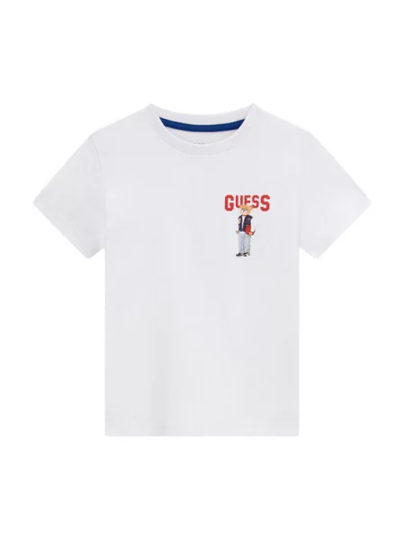Dětské tričko Guess bílé
