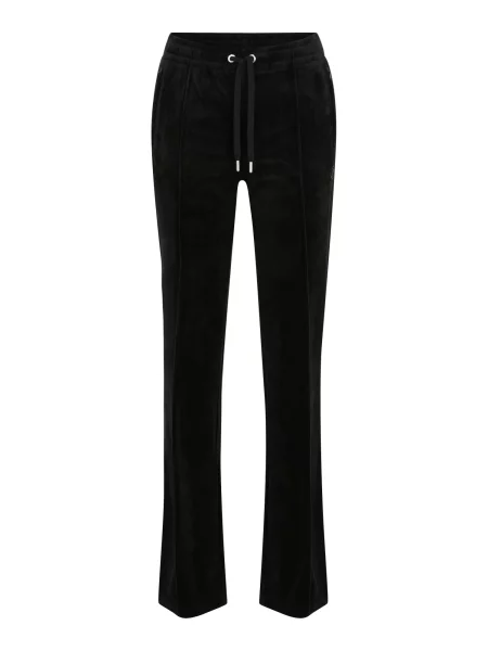 Juicy Couture Tall Pantaloni TINA / argintiu negru