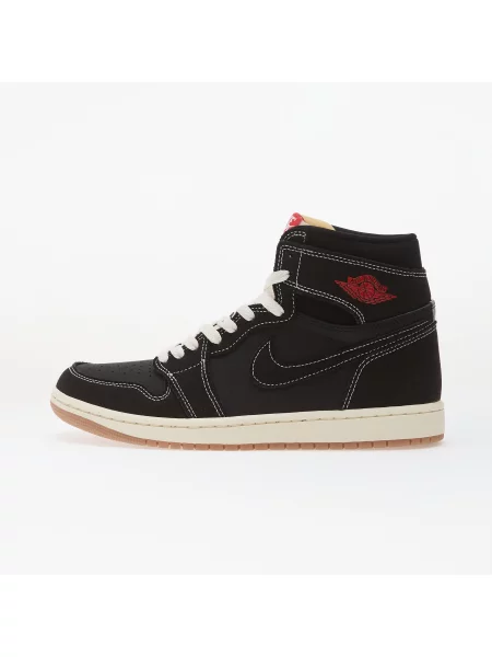 Sneakers Air Jordan 1 Retro High OG "Flight Club" Black/ University Red-Sail-Gum Med Brown EUR 46 negru