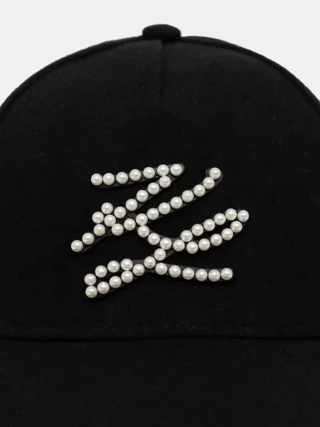 Karl Lagerfeld кепка з додаванням вовни K/AUTOGRAPH