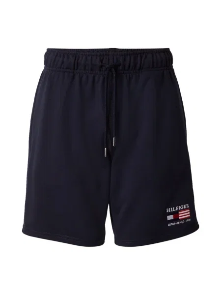 Tommy Hilfiger Pantaloni scurți sport American Bleumarin alb