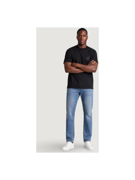 Koszulka Calvin Klein Jeans z logo czarna