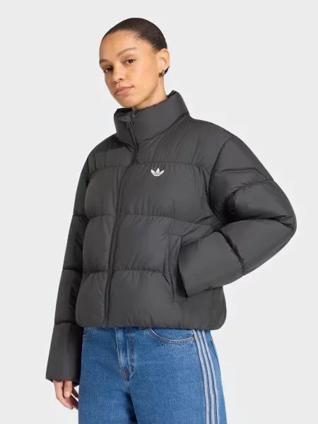Демісезонна куртка adidas SHORT PADDED чорний
