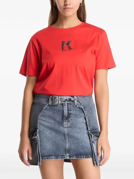 Tričko Karl Lagerfeld Jeans červená