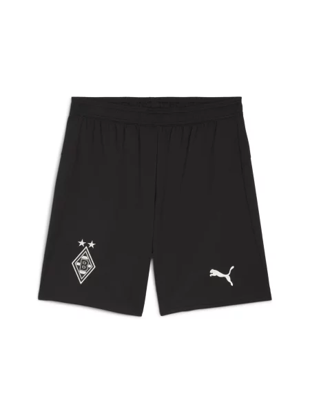 PUMA szorty Borussia Mönchengladbach Sport Czarny/Warm S biały